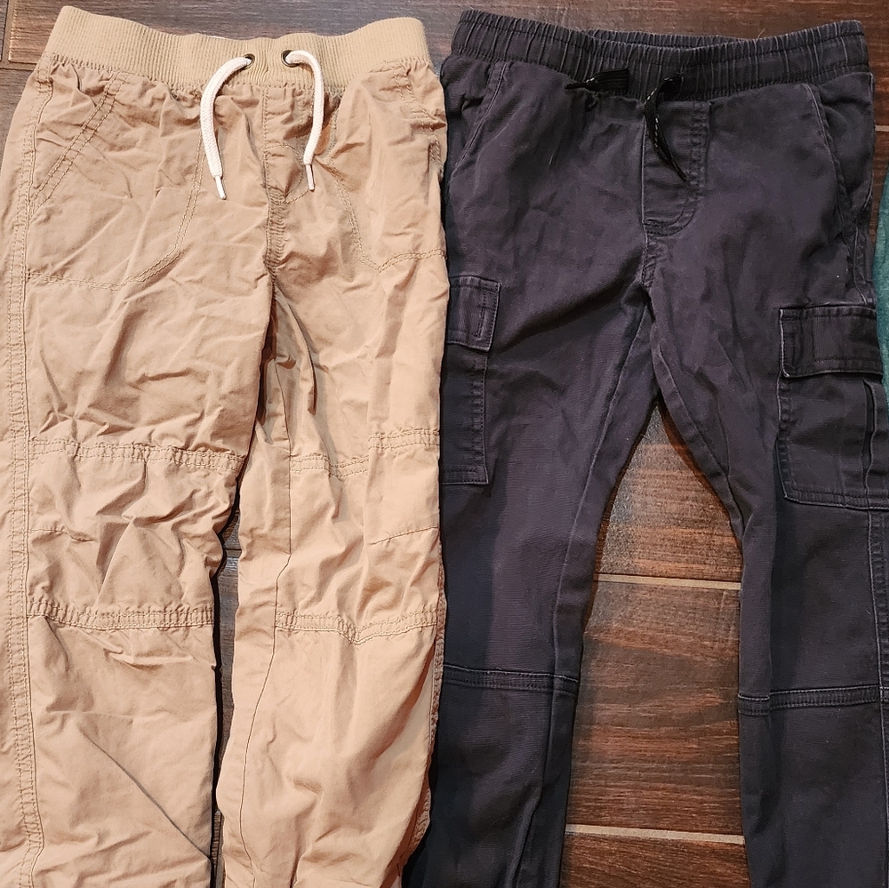 2 pairs of 5t and size 5 pants brands art class and wonder kids